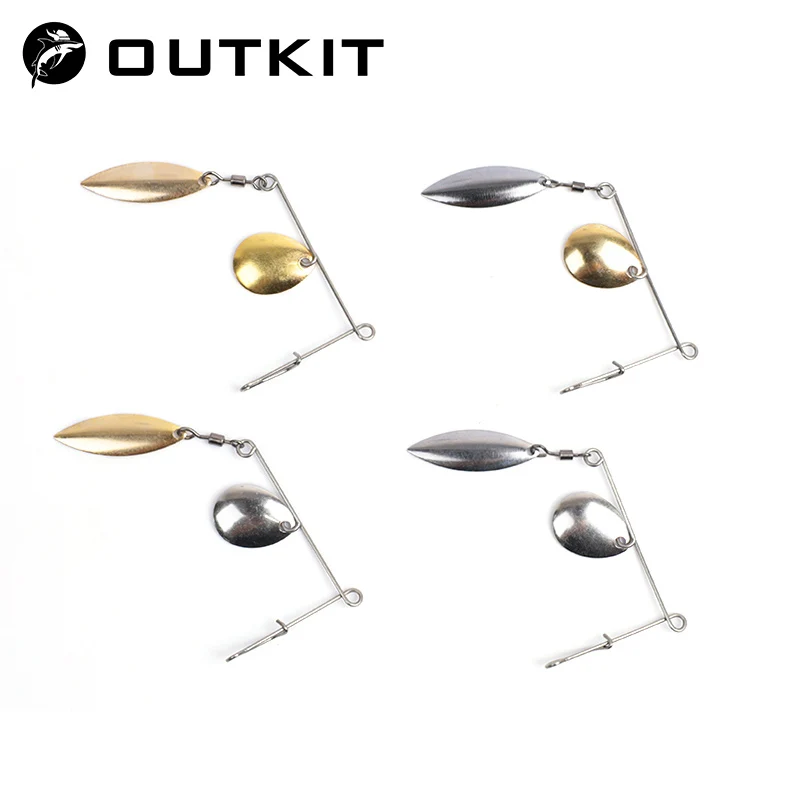 Fishing Lure Buzzbait - Outhit 5 pçs 2.5g spinner isca