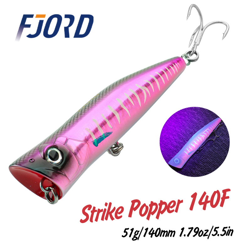 Fishing Lure Buzzbait - Fjord 140mm 51g popper isca de