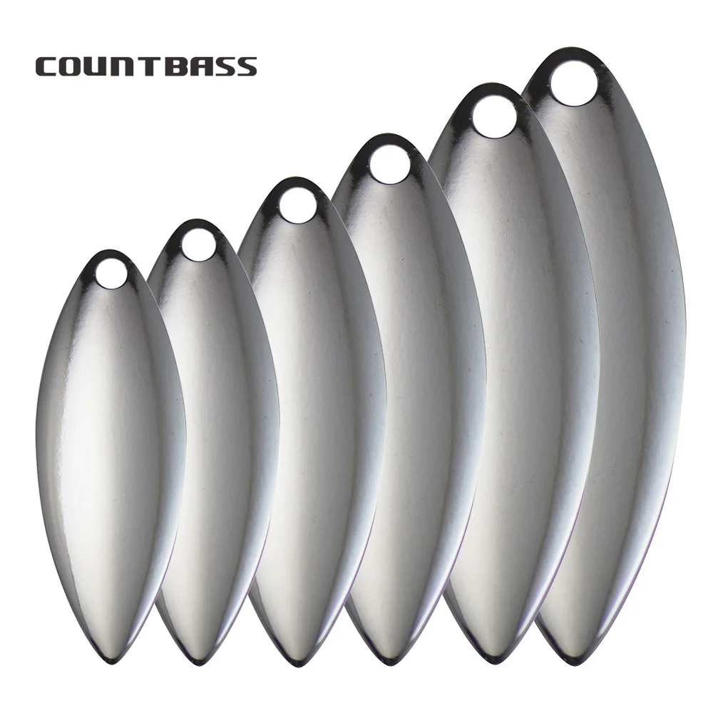 Fishing Lure Blade Bait - Countbass 50 peças tamanho 1-6 lâminas