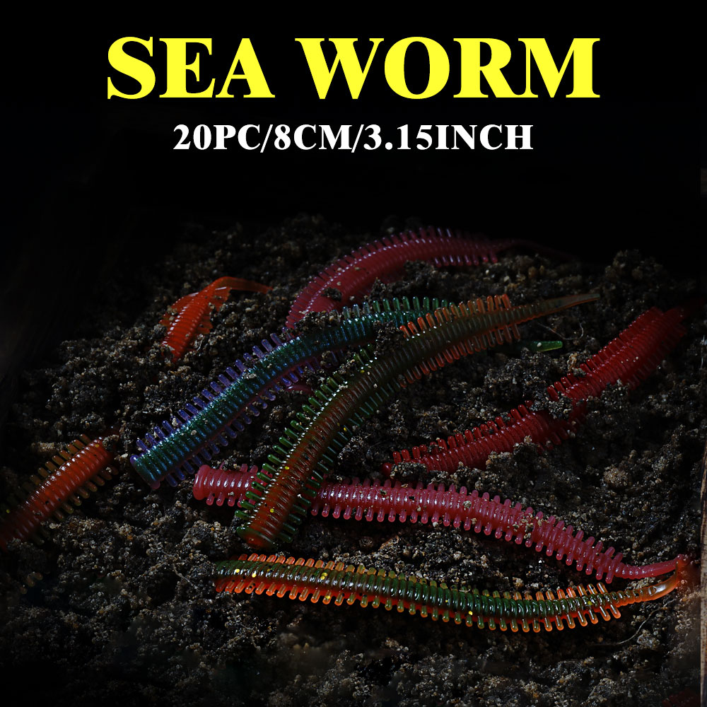 SUNMILE 10 Iscas de Silicone M - Fishing Lure Soft Plastic avaliação e preço