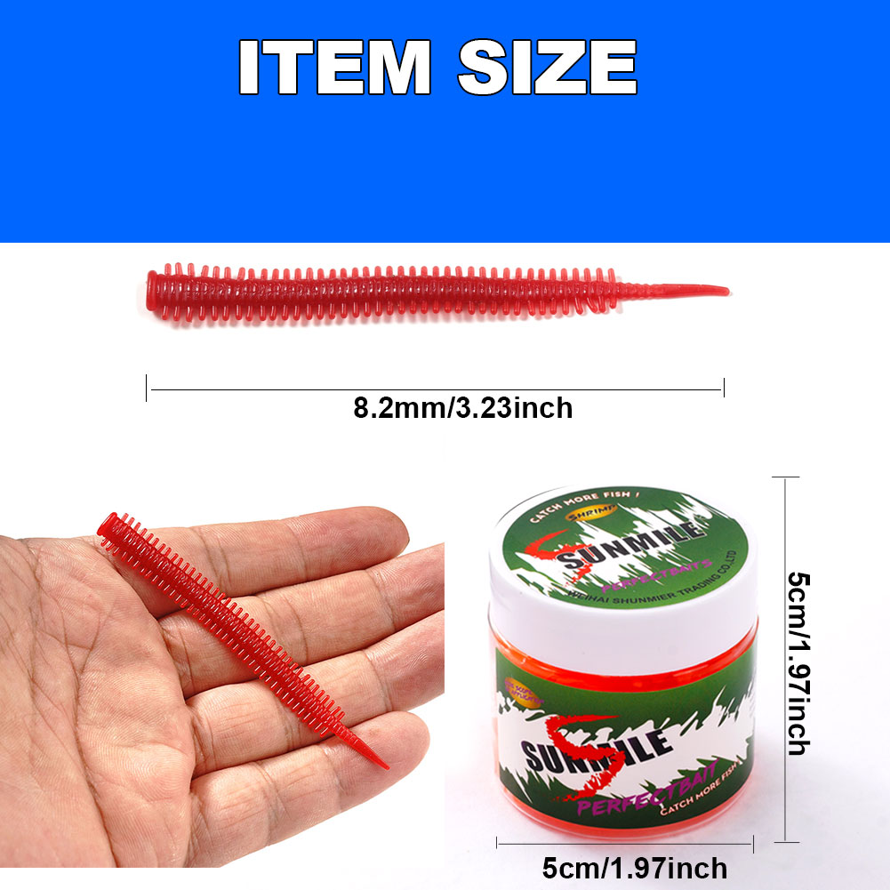 SUNMILE 10 Iscas de Silicone M - Fishing Lure Soft Plastic avaliação e preço