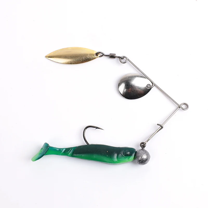 Outhit 5 pçs 2.5g spinner isca - Fishing Lure Buzzbait avaliação e preço