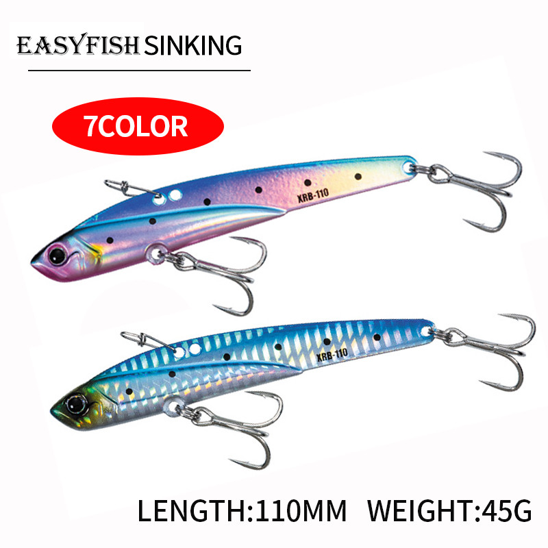Nova isca de pesca vib 110mm 4 - Fishing Lure Blade Bait avaliação e preço