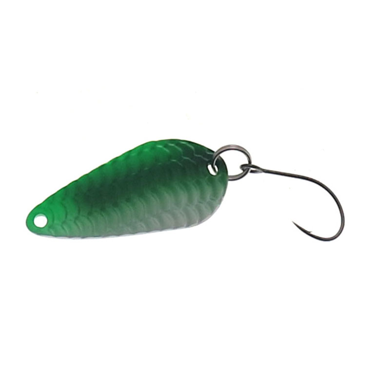 Pesca truta colher único ganch - Fishing Lure Spoon avaliação e preço