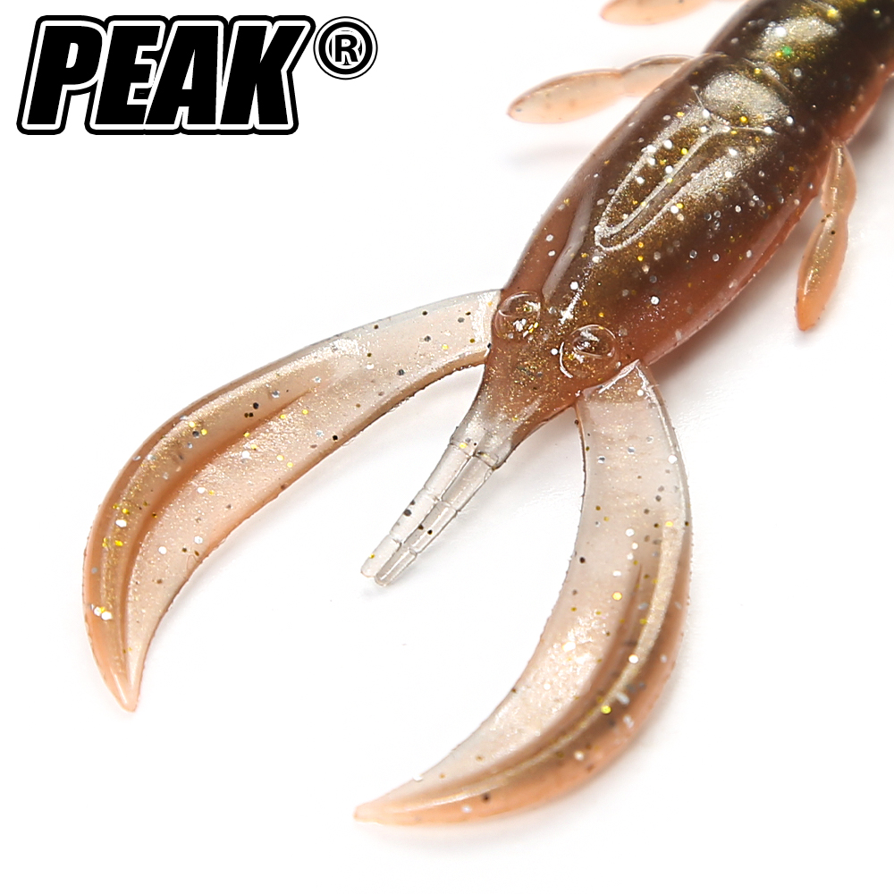 Isca de Pesca PEAK CRAZY 63mm/ - Fishing Lure Soft Plastic avaliação e preço