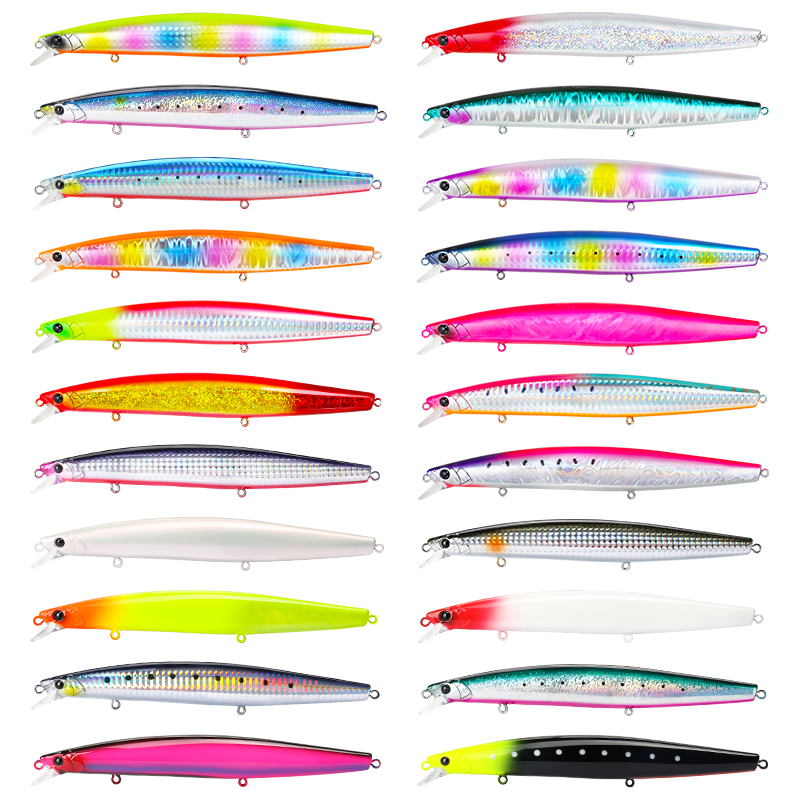 Tsurinoya-isca plástica dura p - Fishing Lure Topwater avaliação e preço
