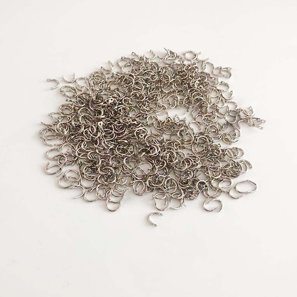50-100 Peças/Lote Anel em U pa - Fishing Lure Spinner avaliação e preço