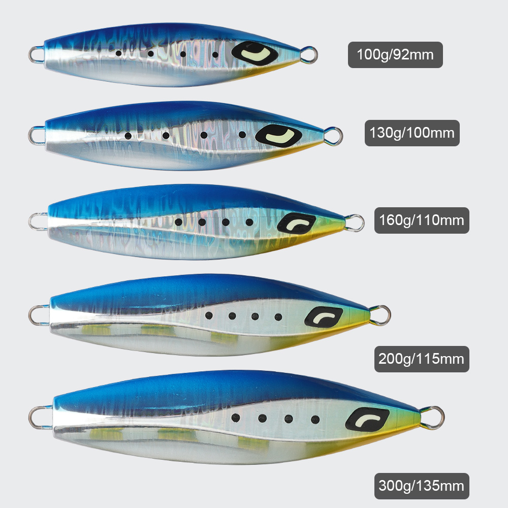JIGGING PRO 100g 130g 160g 200 - Fishing Lure Spoon avaliação e preço