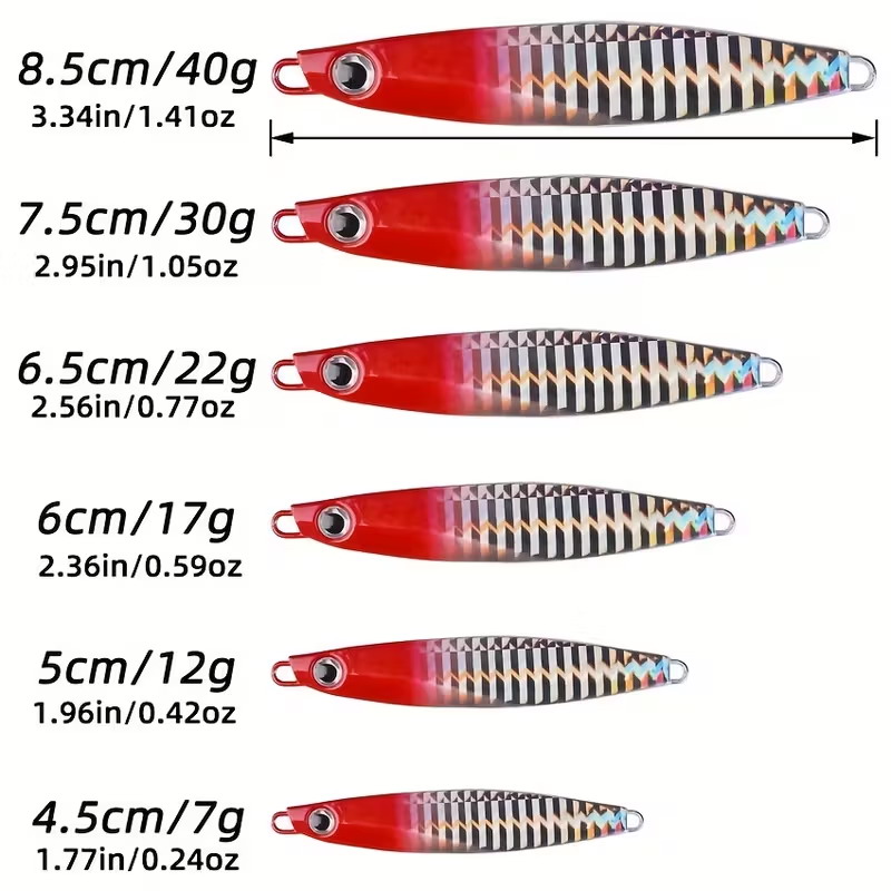 12 pçs iscas de metal de pesca - Fishing Lure Blade Bait avaliação e preço