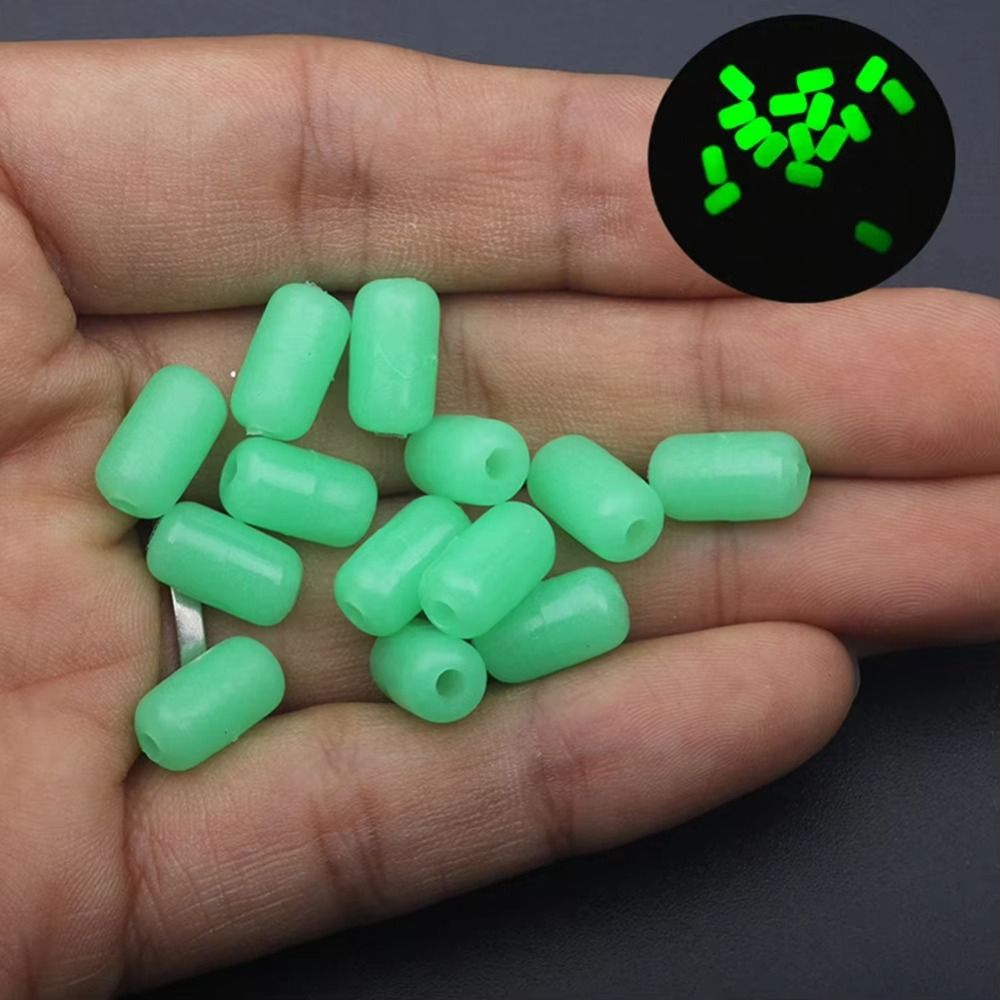 100 pçs/saco luminoso pesca ma - Fishing Lure Kit avaliação e preço